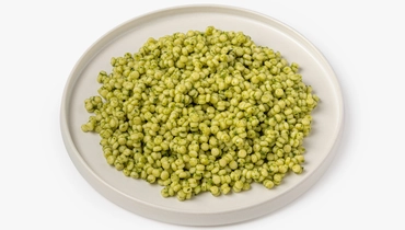 Паста "Птитим" с&nbsp;зеленым соусом из&nbsp;шпината