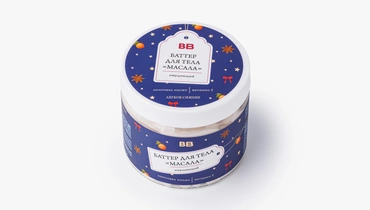 Изображение товара Мерцающий баттер для тела с ароматом масалы - питание и сияние кожи