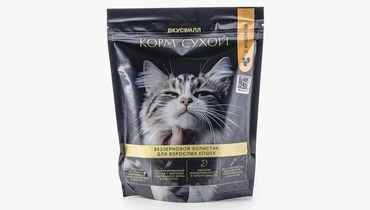 Изображение товара Сухой беззерновой корм с индейкой для взрослых кошек