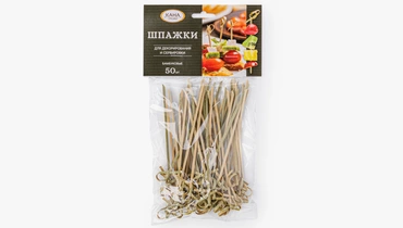Шпажки бамбуковые в&nbsp;ассортименте 12 см, 50 шт