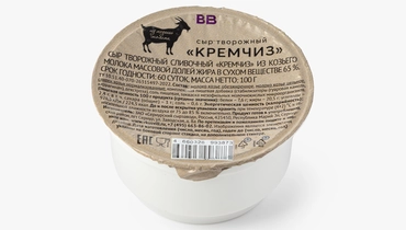 Сыр творожный "Кремчиз" из&nbsp;козьего молока, 100 г