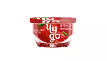 Творожок Чудо Клубника-Земляника 100 г
