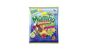 Конфеты жевательные Mamba Фрумеладки кислые звездочки 70&nbsp;г