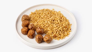 Изображение товара Фрикадельки из индейки с булгуром и томатами 298 рублей