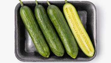 Огурцы среднеплодные гладкие сорт "Сплэш", 385 г