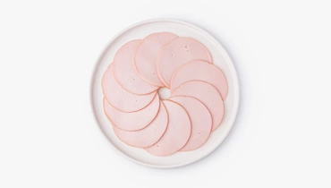 Колбаса вареная из курицы и индейки, нарезка