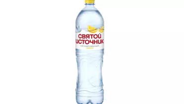 Вода питьевая Святой Источник Лимон негазированная 1,5 л