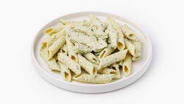 Изображение товара Пенне з запеченим курячим філе та соусом песто - середземноморська паста