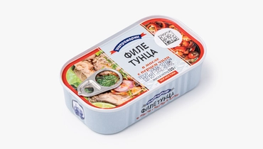 Тунец консерв. в&nbsp;масле с&nbsp;перцем чили, 120 г