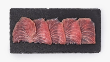 Тунец слабосоленый ломтики зам., 100 г