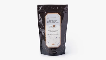 Изображение товара Магниевая соль для ванн Ваниль и Миндаль с сухоцветами 425 рублей