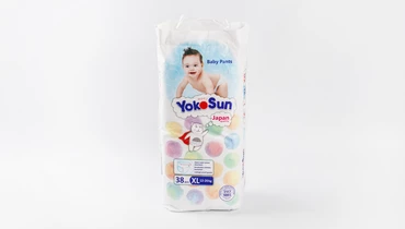 Подгузники-трусики YokoSun XL (12-20 кг), 38 шт