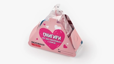 Онигири "Ко Дню влюблённых" с&nbsp;семгой