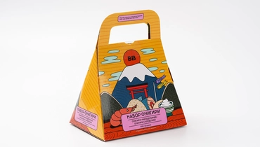 Изображение товара Набор онигири: Онигири "Филадельфия" + Онигири с креветкой