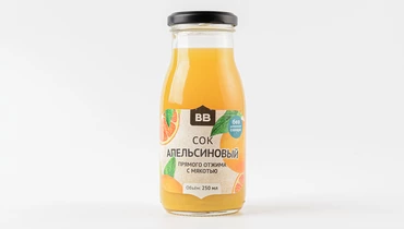Сок апельсиновый прямого отжима