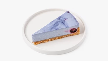 Изображение товара Чизкейк с голубикой 100г ВкусВилл натуральный десерт свежие ягоды