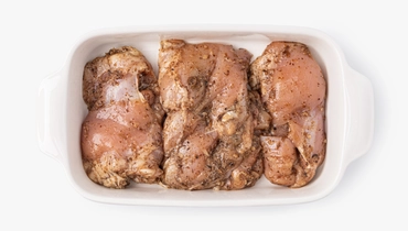 Окорочок цыпленка-бройлера бескостный в&nbsp;маринаде с&nbsp;грибами