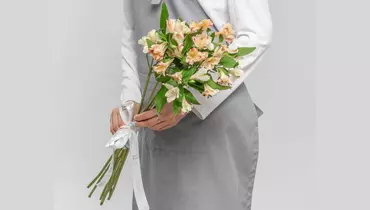 Букет из&nbsp;7 нежных альстромерий микс