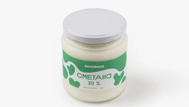 Сметана 30%, 400 г