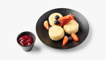 Тофники с&nbsp;ягодами и&nbsp;брусничной заправкой (3 шт)