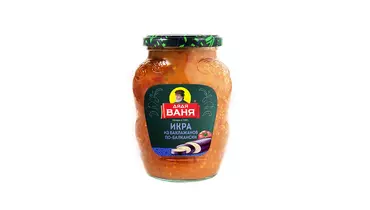 Изображение товара Икра из баклажанов Дядя Ваня по-балкански 350 г натуральная закуска