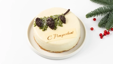 Изображение товара Муссовый торт Снежный лес шоколадный микс сырный 1065 рублей