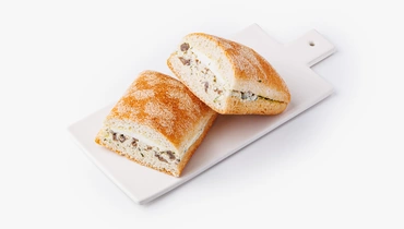 Чиабатта с жюльеном из курицы и грибов