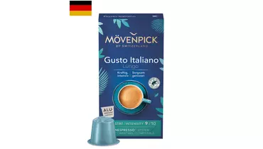 Изображение товара Кофе в капсулах Movenpick Gusto Italiano Lungo ALU 10 шт