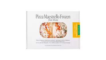 Пицца Maestrello Римская мини ассорти Маргарита и курица с соусом песто 400 г