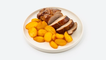 Изображение товара Бедро индейки по-азиатски с картофелем приготовленное су-вид