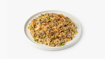 Изображение товара Рис по-азиатски с грибами в кисло-сладком соусе замороженный