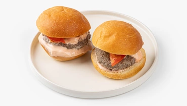 Мини-бургеры с котлетой из говядины