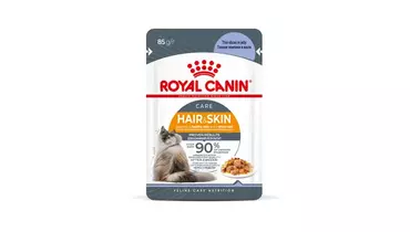 Изображение товара ROYAL CANIN Care Hair&Skin Влажный корм для кошек 85г в желе