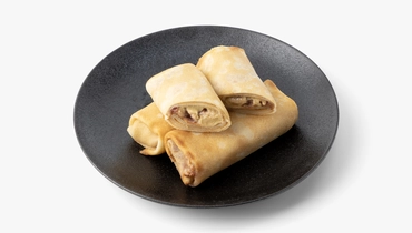 Блины с&nbsp;фисташковым кремом и&nbsp;малиной (3 шт)