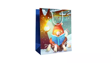 Изображение товара Подарочный пакет MESHU Время отдыха 18х23х10 см ламинированный