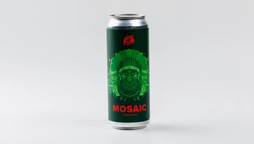 Пиво «АФ Брю Мозаик» нефильтрованное светлое, ж/б 450