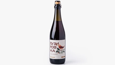 Изображение товара Безалкогольный напиток Пузировка с клюквой 750 мл