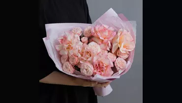 Изображение товара Розовое настроение. Букет из роз FMART by flowwow