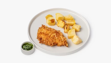 Курица "Пармиджано" с&nbsp;картофелем и&nbsp;"Прованским Песто"