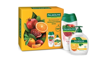 Изображение товара Подарочный набор Palmolive Витаминный заряд гель для душа и мыло для рук 2 шт