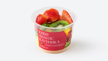 Ананас, киви, клубника