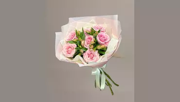 Букет из&nbsp;роз и&nbsp;альстромерий FMART by flowwow