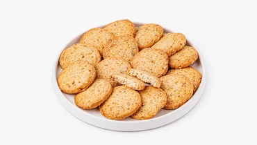 Изображение товара Печенье сахарное Злаковый медальон с семенами 328 рублей