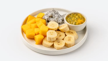 Фруктовый микс (манго, банан, питахайя, маракуйя), 310 г