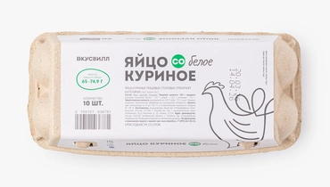 Изображение товара Яйцо куриное С0 белое