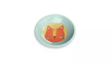 Изображение товара Миска для животных TARHONG Best Friends голубая 180мл меламин