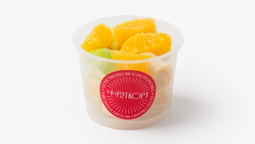 Фруктовый микс (банан, яблоко, апельсин), 160 г