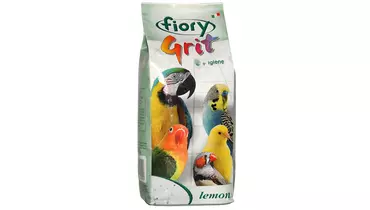 Изображение товара Морской песок для птиц FIORY Grit Marino Lemon 1 кг натуральный минеральный корм