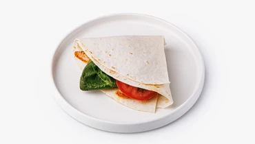 Тортилья с курицей и соусом спайси, кафе