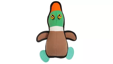 Изображение товара Текстильная игрушка для собак ZooZooZoo Утка Canvas 27 см